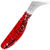 Силиконовая приманка Helios Chubby (9см) Red Sparkles WT (упаковка - 5шт)