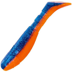 Силиконовая приманка Helios Chubby (9см) Star Blue & Orange (упаковка - 5шт)