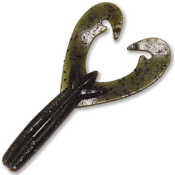 Силиконовая приманка Herakles X35 Double Claw 3.5 (9см) Green Pumkin (упаковка - 8шт)