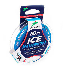 Леска Intech Invision Ice Line 50м 0.08мм (прозрачная)