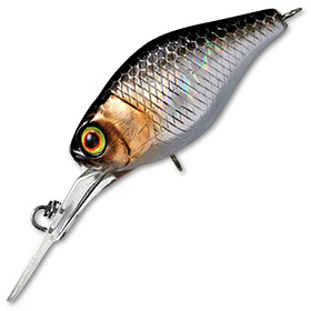 Воблер Jackall Diving Chubby 38 (4,3 г) hl silver & black