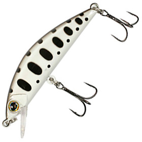Воблер Jackall Tricoroll 47S white & black yamame