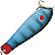 Блесна Kuusamo Professor 1, 115/27 (бусинка) BLU-C