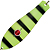 Блесна Kuusamo Professor 2, 90/26 (бусинка) BL/FYe-C