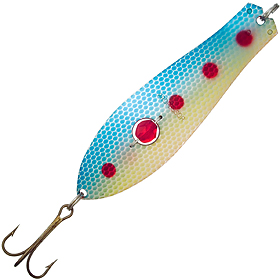 Блесна Kuusamo Professor 2, 90/26 (бусинка) Ye/R/BLU-R