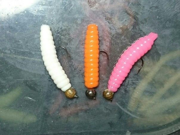 Силиконовая приманка LBaits L. LARVA