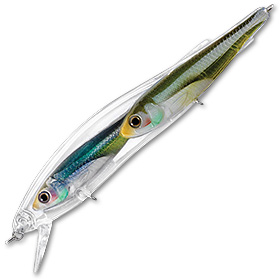 Воблер LiveTarget Emerald Shiner Baitball Jerkbait 801 Pearl/Olive