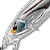 Воблер LiveTarget Emerald Shiner Baitball Jerkbait 811 Silver/Black