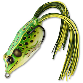 Мягкая приманка LiveTarget Frog Hollow Body 512 Floro Green/Yellow