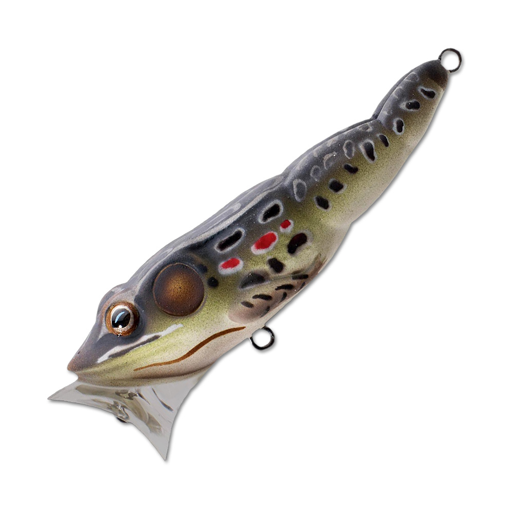 Воблер LiveTarget Frog Popper 503 Brown/Black