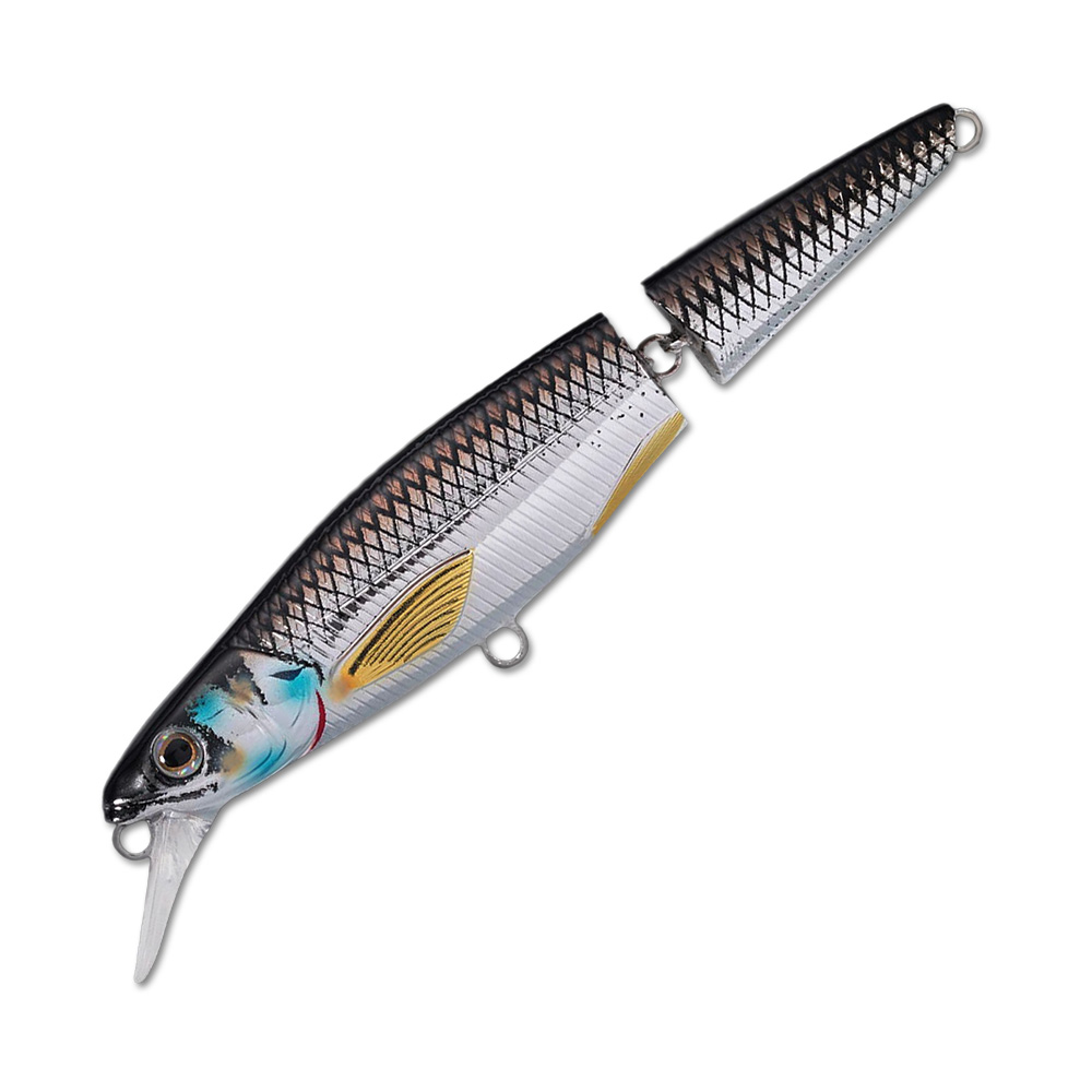Воблер LiveTarget Rainbow Smelt Jointed Bait 202 Silver/Black
