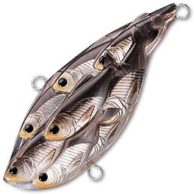 Воблер LiveTarget Yearling Rattlebait 65S 813 Silver/Black