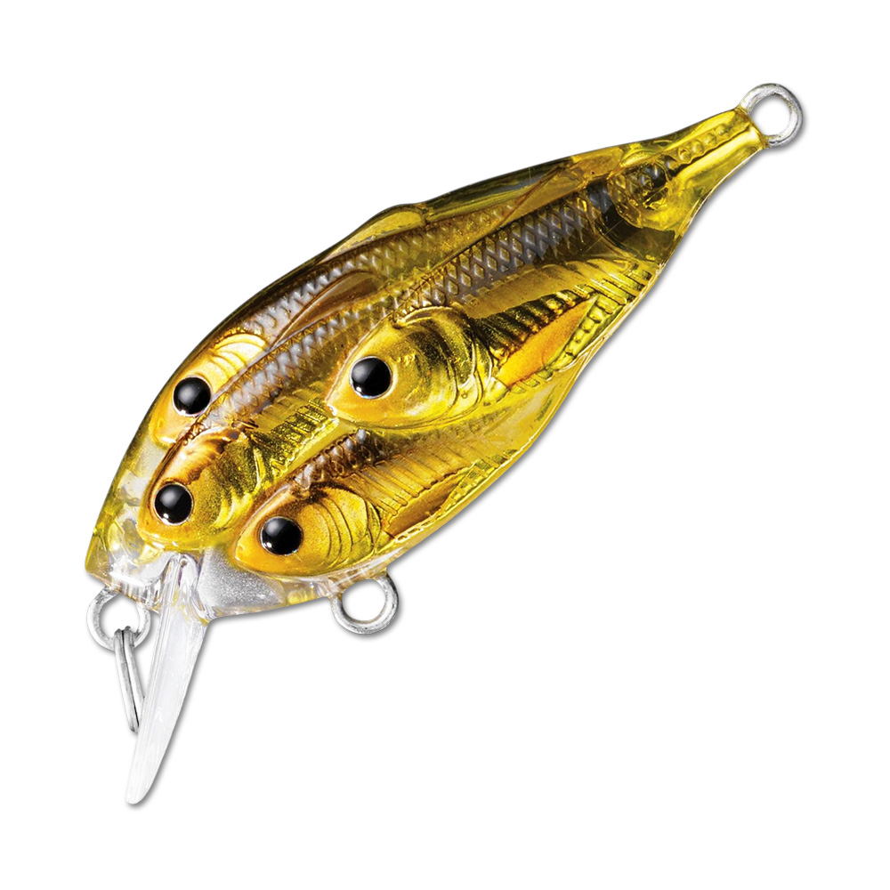 Воблер LiveTarget Yearling Squarebill 814 Gold/Black
