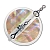 Заглубитель Luhr Jensen Dipsy Diver Clear/Silver Disco Tape Clear Bottom (72г)