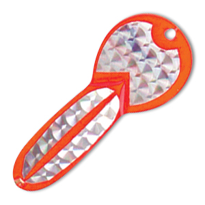 Блесна Luhr Jensen Loco Fire/Silver Prism-Lite Brass Back (9,5г)