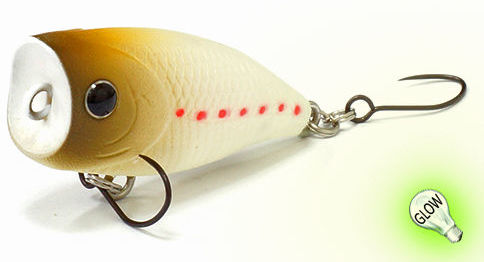 Воблер Lucky Craft Poko Poko Cra-Pea_5051 White Glow 388