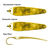 Блесна вертикальная Salmo Lucky John Model A 45мм (5 г) G