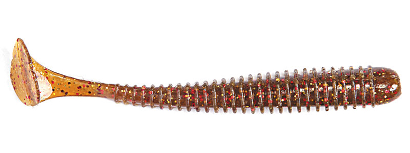 Виброхвост Lucky John Spark Tail, 94мм, цвет X029, 10шт