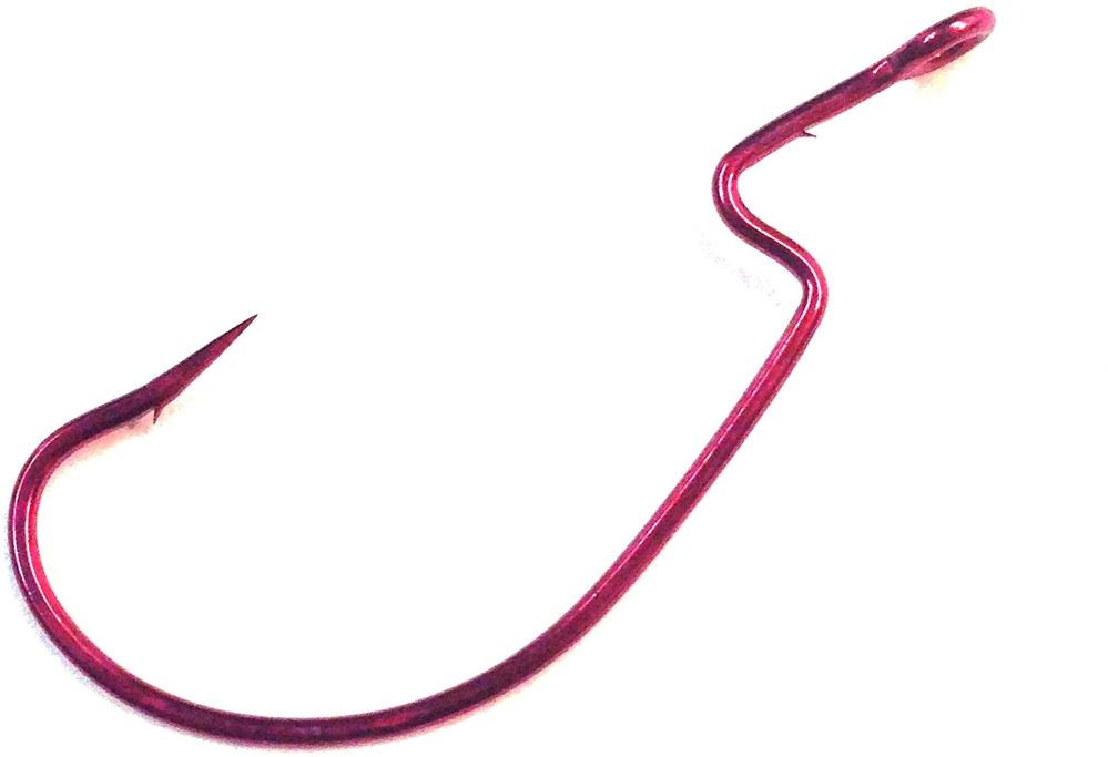 Офсетные крючки Magbite Upper Cut Offset red № 1/0