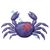 Силиконовая приманка Marukyu CRAB M PURPLE