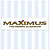 Наклейка Maximus белая