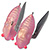 Воблер Megabass Tiny Siglett GLX Skeleton Pink