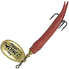 Блесна Mepps Aglia Flying C OR/RG (золото/красный) №1 (10г)