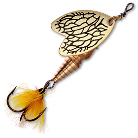 Блесна Mepps Bug Jaune/Or №1 (4г)