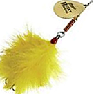 Блесна Mepps Giant Marabou OR/CH (золото/chartreuse)