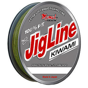 Леска плетеная Momoi JigLine Kiwami 150м 0.06мм (хаки)