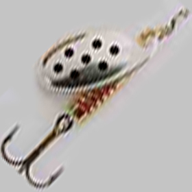 Блесна Mosca Spanto Dot SB (серебро/черный) №1 (2г)