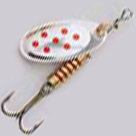 Блесна Mosca Spanto Dot SR (серебро/красный) №1 (2г)