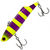 Воблер Mottomo Blade Vib 105S (41 г) Violet Chartreuse