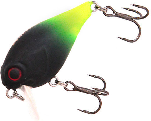 Воблер Mottomo Crazy Crank 40 F (4.2 г) Black Lime