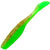 Виброхвост Mottomo Hitman 9см Lime Green (упаковка - 6шт)
