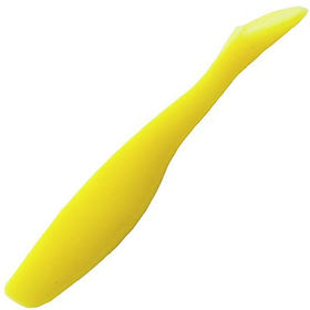 Виброхвост Mottomo Hitman 9см Soft Yellow (упаковка - 10шт)