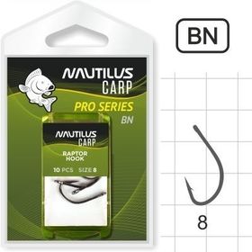 Крючок Nautilus Pro Series Raptor Hook BN №8