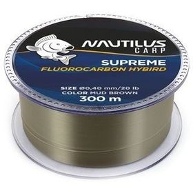 Леска Nautilus Supreme Fluorocarbon Hybrid 300м 0.40мм