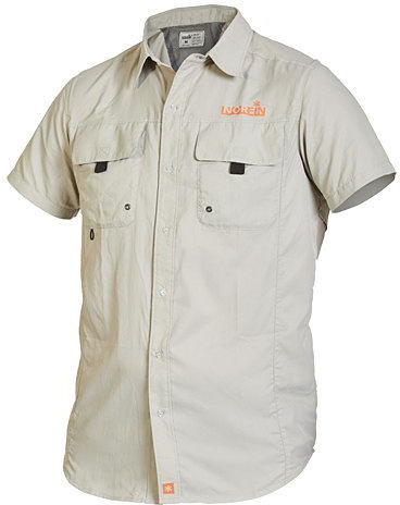 Рубашка Norfin Focus Short Sleeves Gray р.XXXL