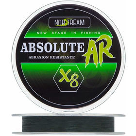 Леска Norstream Absolute AR 8X 130м 0.6 0.128мм (Green)