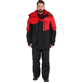 Костюм Nova Tour Таймень Черный/красный-4XL