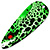 Блесна Pelican Flutter Trolling Spoon Green Poison