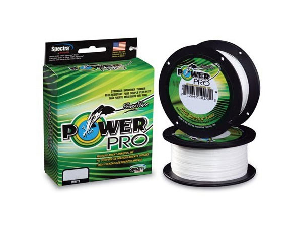Леска плетеная Power Pro 92м 0,15мм белая