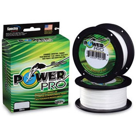 Леска плетеная Power Pro 92м 0,15мм белая