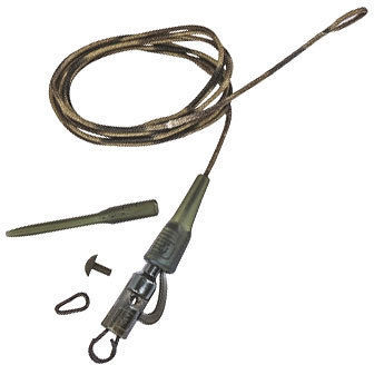 Готовый монтаж Prologic Safetly Clip QC Link Hollow Leader 80см/45lbs