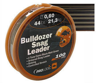 Леска Prologic Bulldozer Snag Leader 100м 0.40мм (камуфляж)
