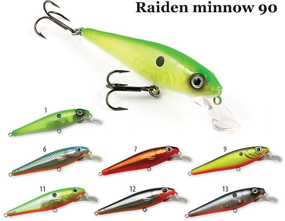 Воблер Raiden R Minnow 90F (10г) 7