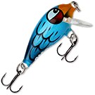 Воблер Rapala Angry Birds Mini Fat Rap Blue Bird (4г)