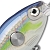 Воблер Rapala Clackin Crank CNC53 (9г) HSD