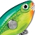 Воблер Rapala Clackin Crank CNC53 (9г) PRT